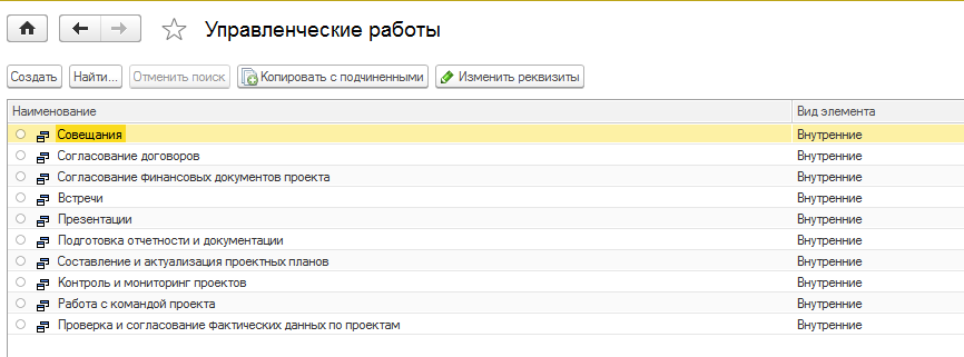 GORIZONT.Professional управленческие работы